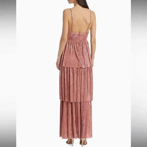 Sabina Musayev Pink Maxi Dress - Picture 4 of 6